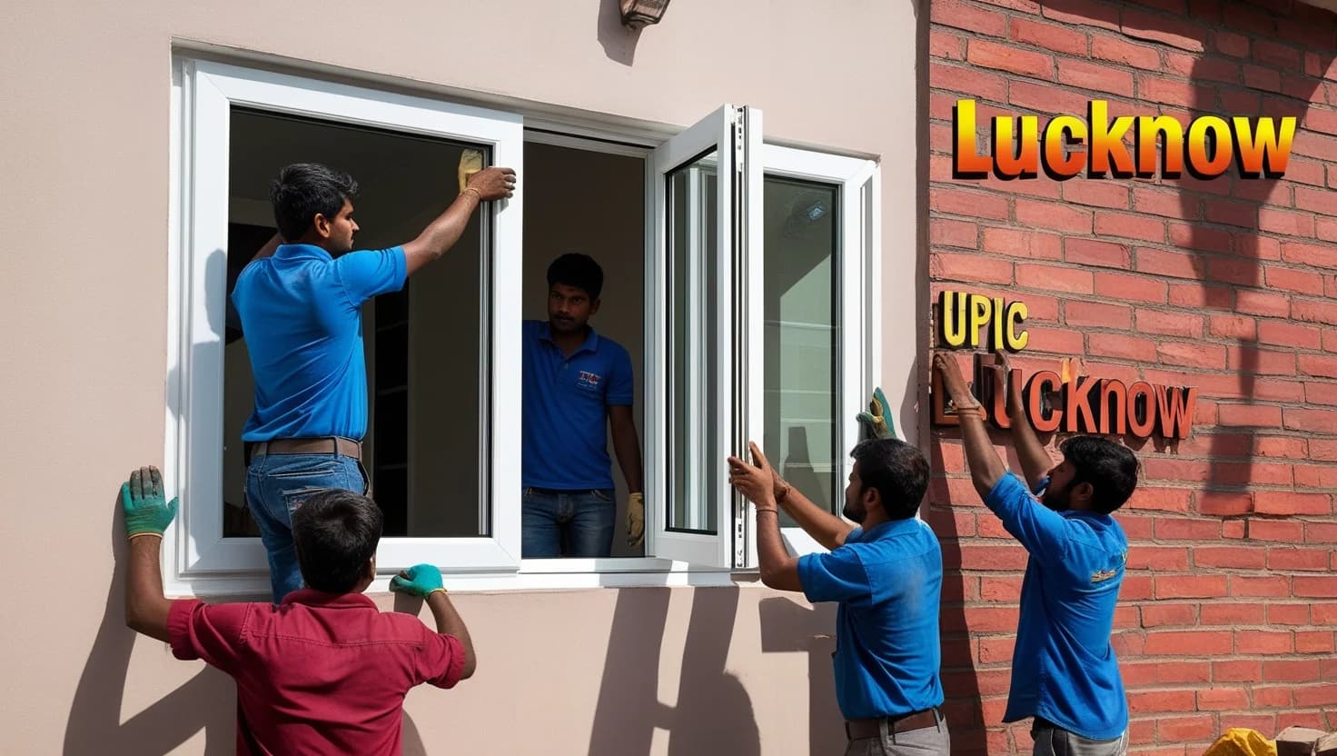 Premium UPVC Window Work in Lucknow